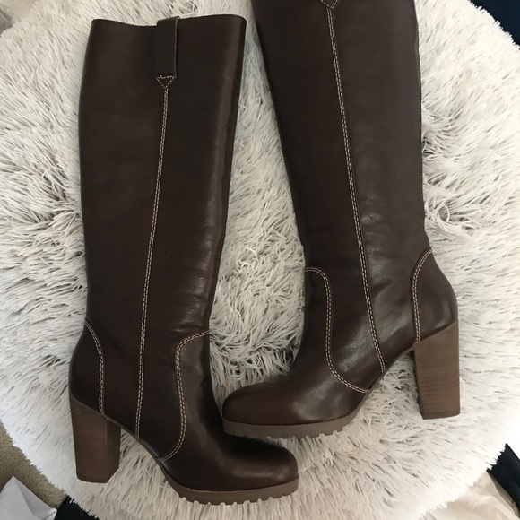 Boden Shoes - •BODEN• chocolate brown knee high boots
